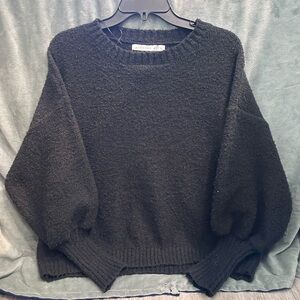 Altar'd State Charcoal Knit Pullover